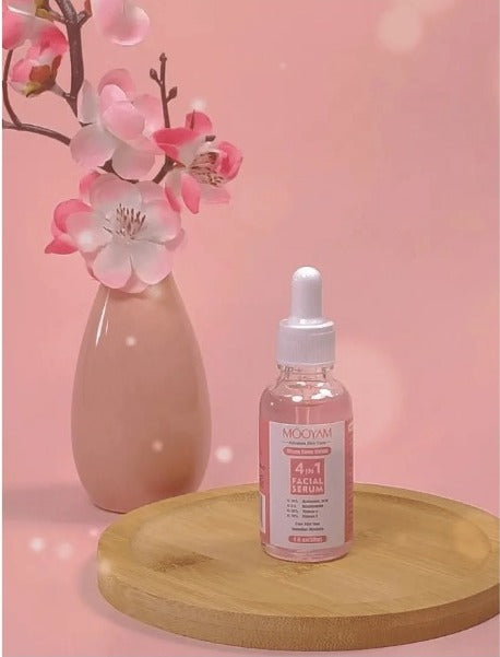 Sadoer 4 in 1 Facial Serum 30ml Hyaluronic Acid Niacinamide Vitamin C & Vitamin E