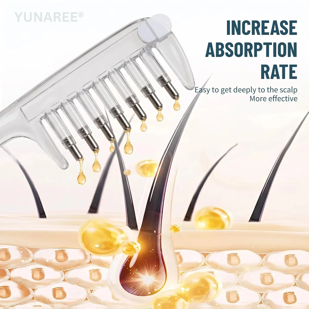 Crystal Scalp Liquid Comb | Mess-Free Scalp Oil Applicator
