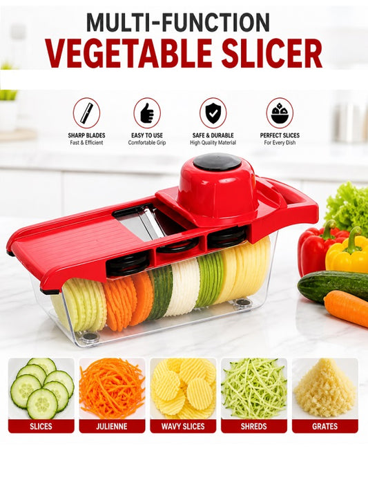 10 in 1 Vegetable Cutter Mandoline Slicer Multifunction Kitchen Food Chopper