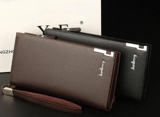 Baellerry Long Wallet with Mobile Holder Premium Zipper Wallet for Men & Women