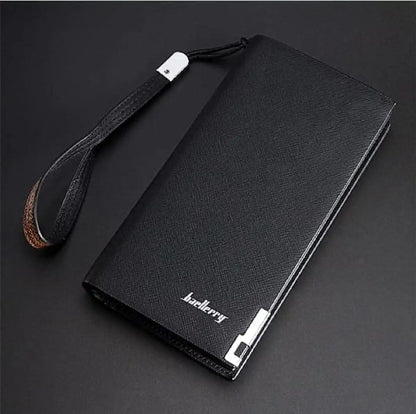 Baellerry Long Wallet with Mobile Holder Premium Zipper Wallet for Men & Women