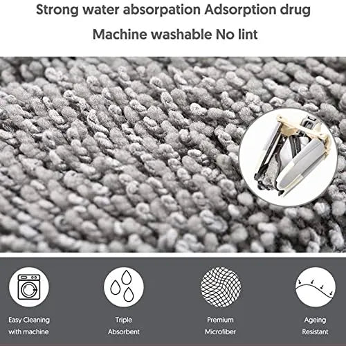 X Shape Hands-Free Squeeze Microfiber Floor Mop