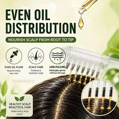 Crystal Scalp Liquid Comb | Mess-Free Scalp Oil Applicator