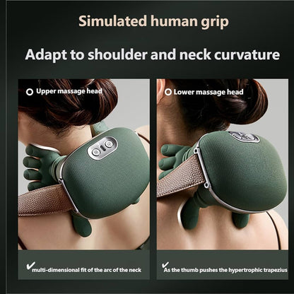 Neck and Back Massager with Heat Function Deep Tissue Relaxation Massage Pillow
