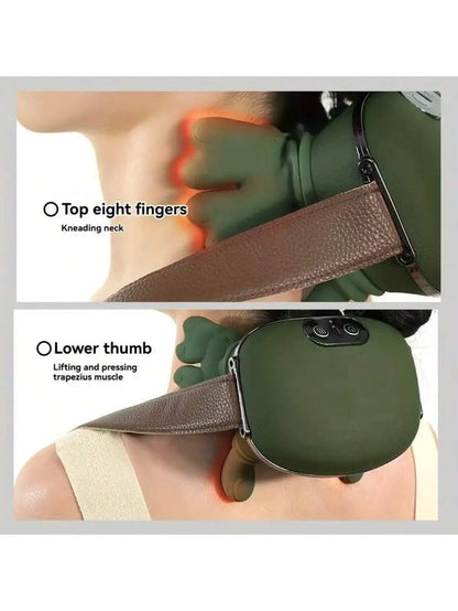 Neck and Back Massager with Heat Function Deep Tissue Relaxation Massage Pillow