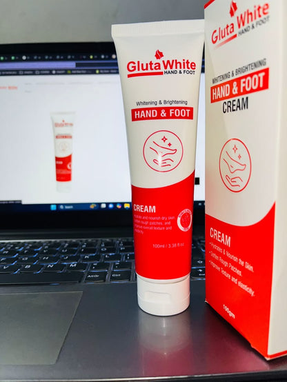 4 in 1 Gluta White Skincare Deal – Face Wash, Serum, Cream & Hand Foot Care Set