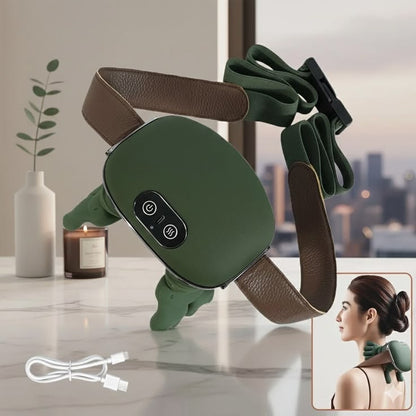 Neck and Back Massager with Heat Function Deep Tissue Relaxation Massage Pillow