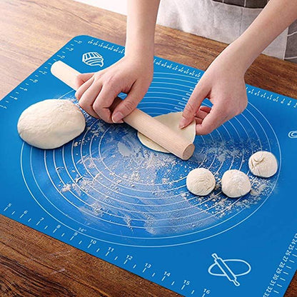 Silicone Kitchen Roti Mat Non Stick Dough Rolling & Kneading Baking Mat