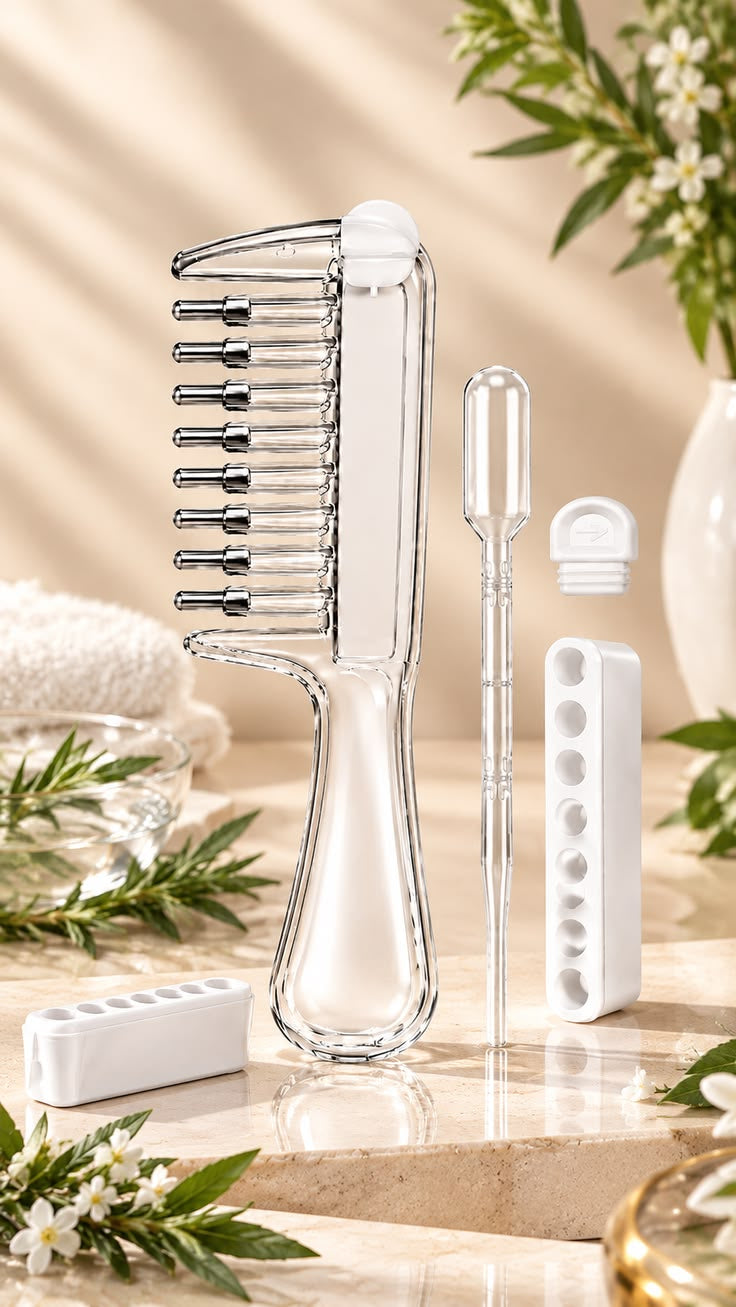 Crystal Scalp Liquid Comb | Mess-Free Scalp Oil Applicator
