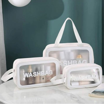 Set of 3 Waterproof Wash Bags