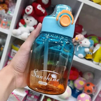 650ml Transparent Sunshine Water Bottle