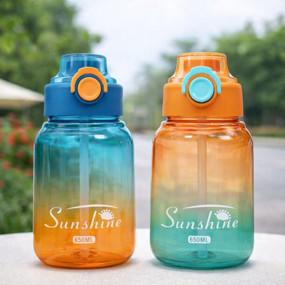 650ml Transparent Sunshine Water Bottle