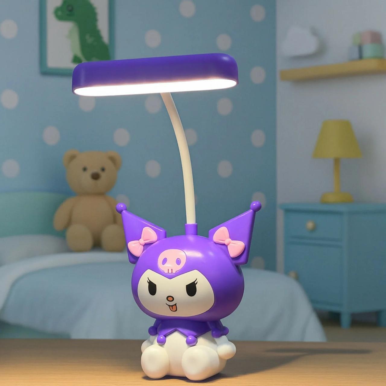 2-in-1 Rechargeable Desk Lamp with Pencil Sharpener