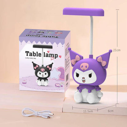 2-in-1 Rechargeable Desk Lamp with Pencil Sharpener