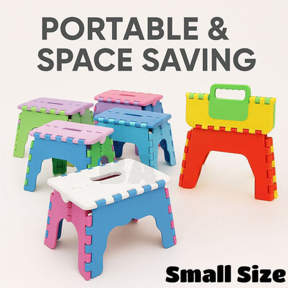 Kids Foldable Stool Table