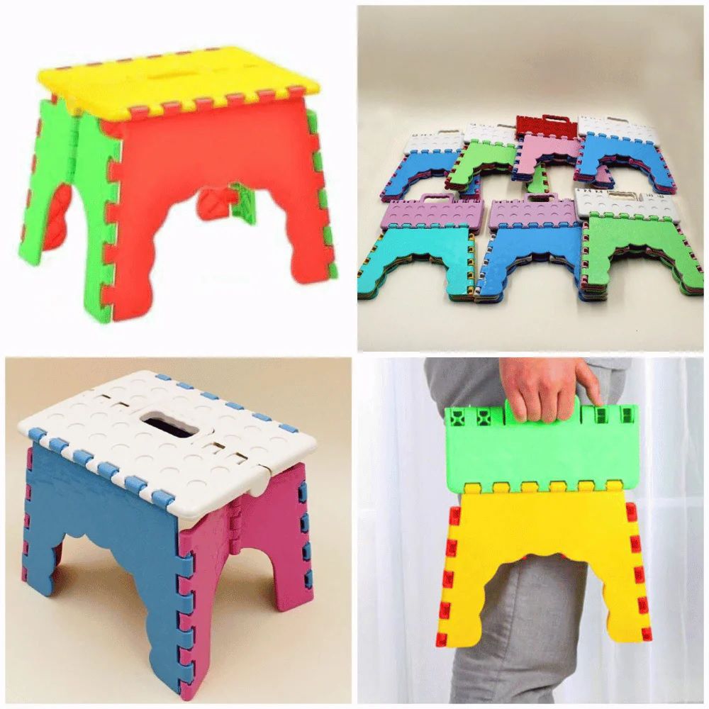 Kids Foldable Stool Table
