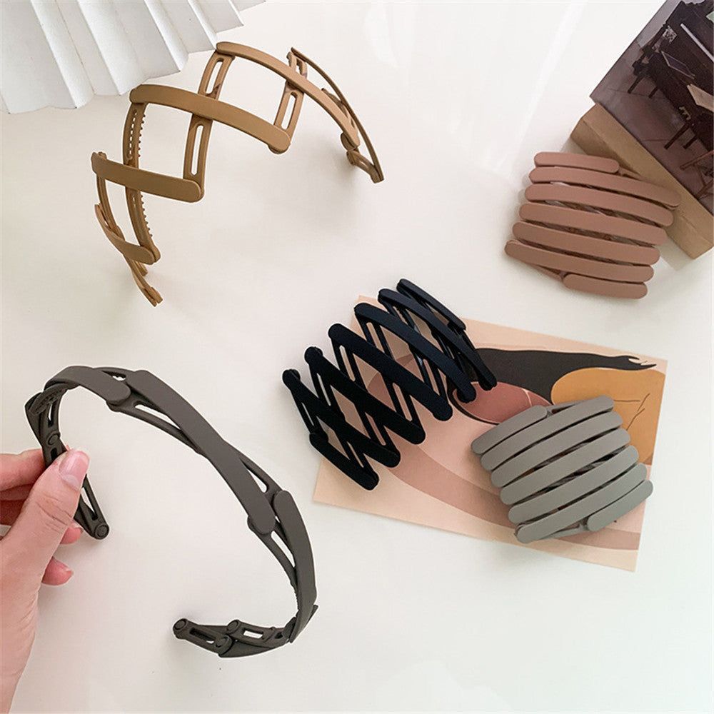 Stylish Retractable Pocket Hair Band – Portable Non Slip Hair Accessory