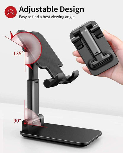 Foldable Desktop Plastic Mobile Holder