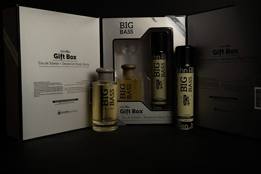 Big Bass Boss Fragrance 2 Pcs Gift Pack Imported Perfume & Body Spray Set for Men