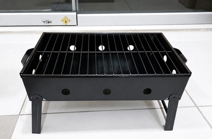 Portable Folding Charcoal BBQ Grill Outdoor Barbecue Grill for Camping & Picnic