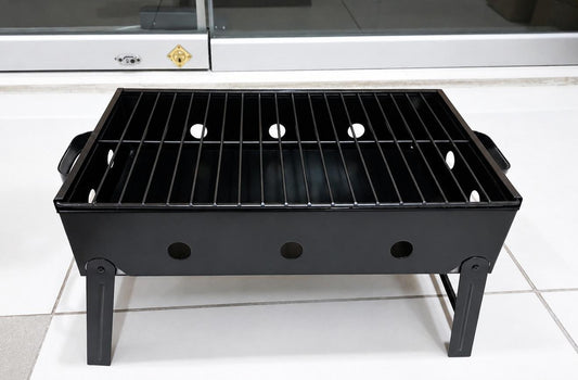 Portable Folding Charcoal BBQ Grill Outdoor Barbecue Grill for Camping & Picnic