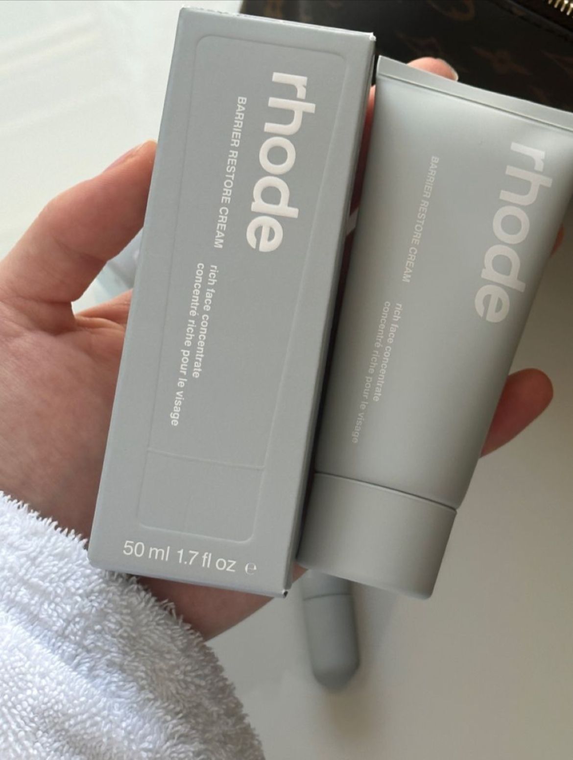 Rhode Barrier Restore Cream Hydrating Skin Moisturizer for Smooth & Healthy Looking Skin