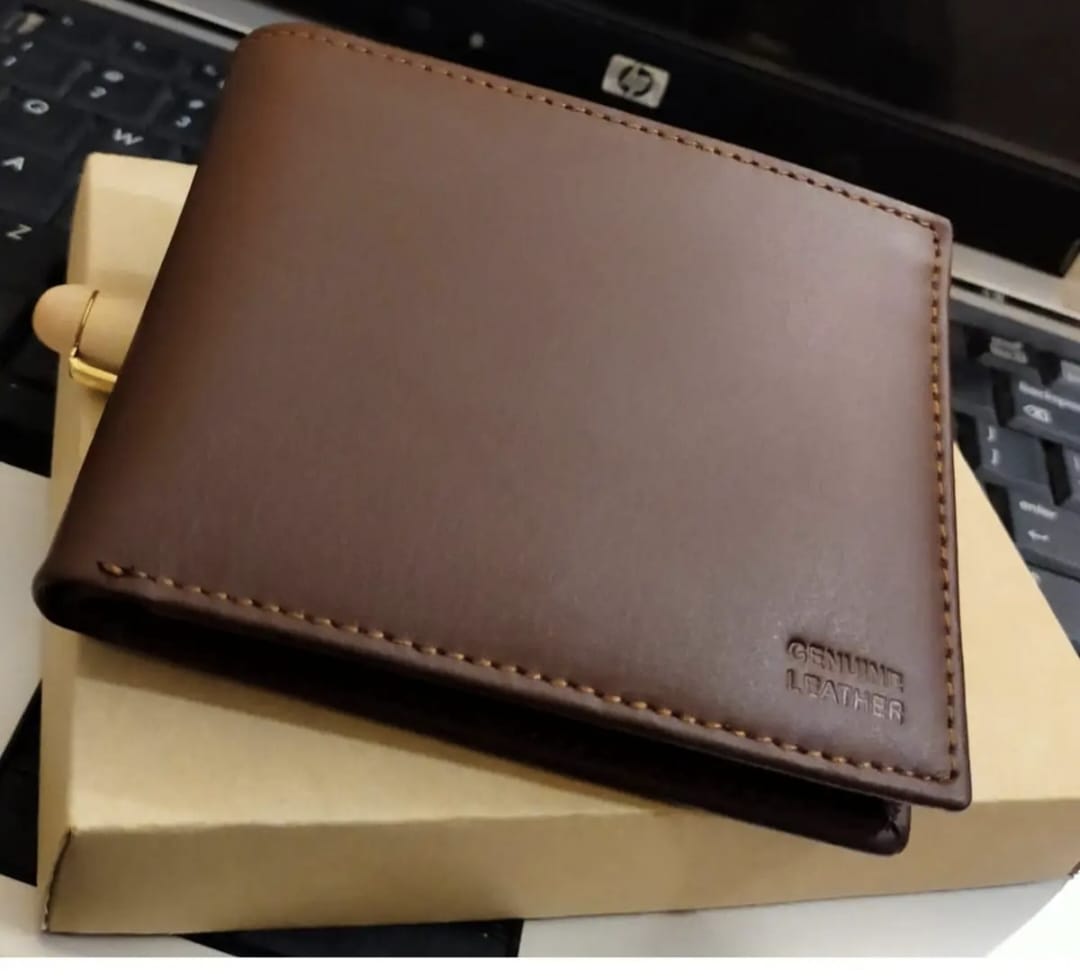 Genuine Cow Leather Wallet with Card Holder 22 Pockets