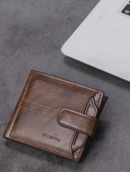 Balisi Style Classic D Card Wallet with Card Holder Extra Card Slot