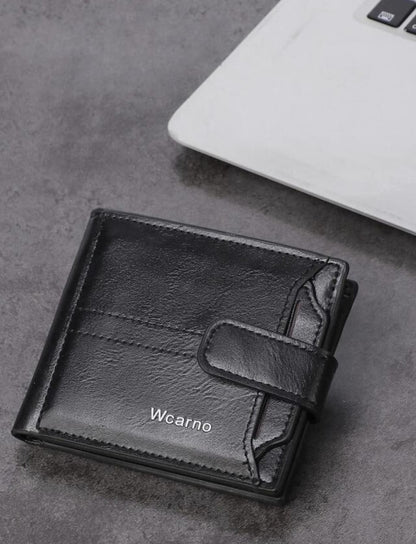 Balisi Style Classic D Card Wallet with Card Holder Extra Card Slot