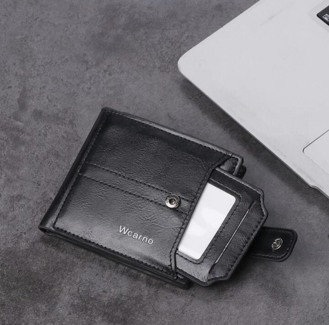 Balisi Style Classic D Card Wallet with Card Holder Extra Card Slot