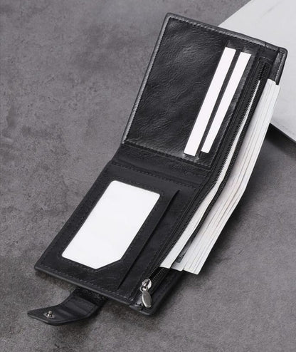 Balisi Style Classic D Card Wallet with Card Holder Extra Card Slot