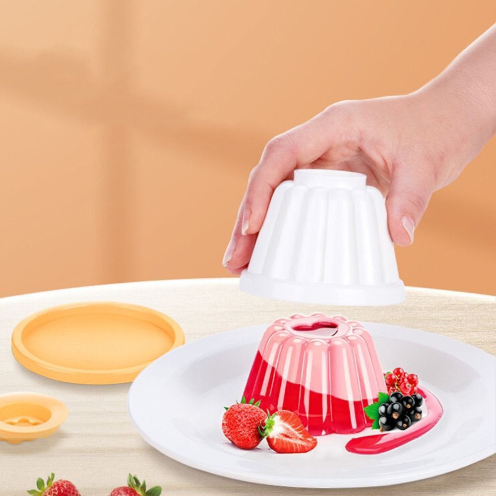 Pack of 4 Custards/Jelly Putting Moulds