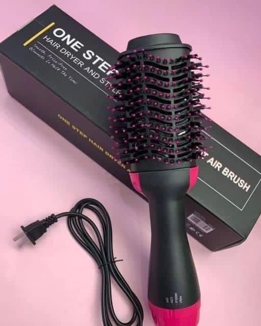 3 in 1 Hot Air Brush Straightener Hair Dryer Volumizer Styling Comb