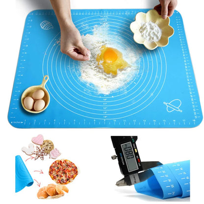 Silicone Kitchen Roti Mat Non Stick Dough Rolling & Kneading Baking Mat