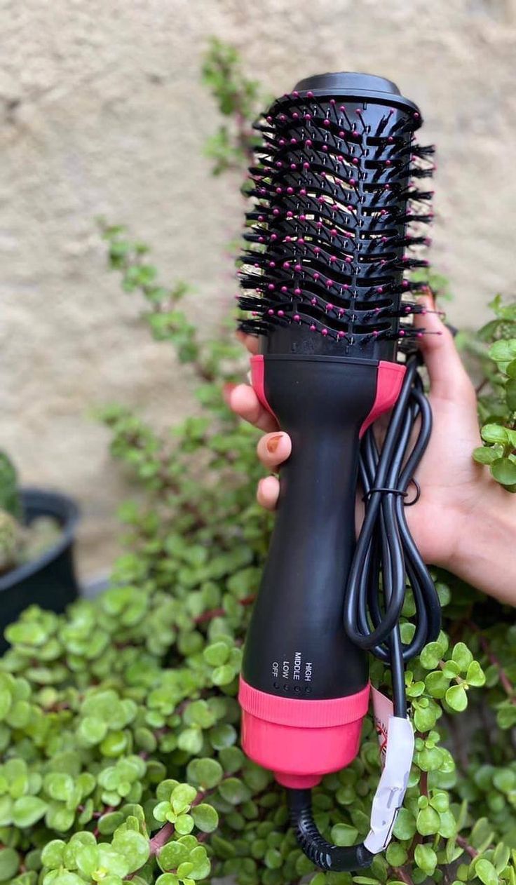 3 in 1 Hot Air Brush Straightener Hair Dryer Volumizer Styling Comb