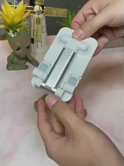 Foldable Desktop Plastic Mobile Holder